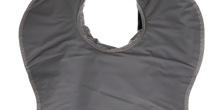 HSB - Lead Free Apron Adult W/Collar Grey