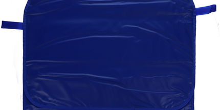 HSB - Lead Free Apron Panoramic Poncho Blue, Adult