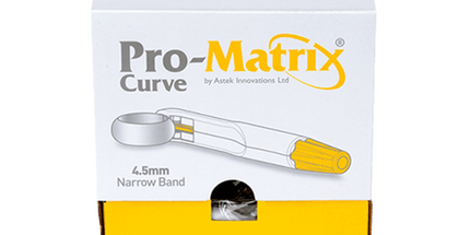 Young - Pro-Matrix Bands 4.5mm Narrow Contoured Yellow 50/Bx (Former ME-30040)