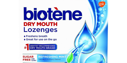 Biot?ne Lozenges, Sugar-free w/Xylitol, Refreshing Mint flavor, 27 lozenges/bx,