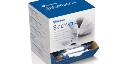Medicom - SafeMatrix Bands 6.0mm Wide Blue 50/Bx