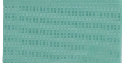 HSB - Bib 2+1 Ply 13x18 500/Bx Aqua