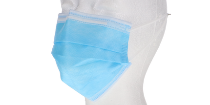 Medicom - SafeMask Classics Earloop Masks L3 50/Box Blue