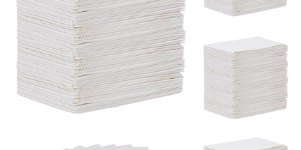 Medicom - SafeBasics Dry-Back Plus Bibs 3-Ply 13x18 500/Cs White