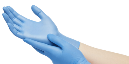 HSB?- Nitrile?Gloves, Blue, X-Large 100/Bx