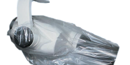 Plasdent - 24&amp;quot; x 32&amp;quot; X-Ray head covers, 300/box. Large, clear plastic sleeves