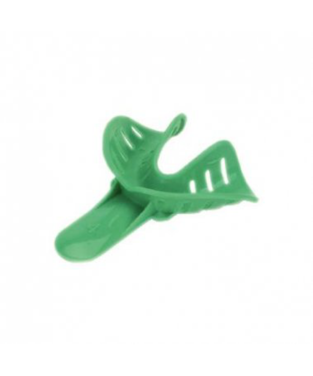 Plasdent - Ortho Trays Adult/Sml Upper #4, Green, 25Pcs/Bag