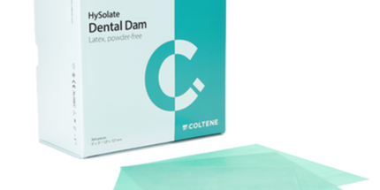 Coltene - HySolate Latex Dental Dam 5x5 Green Medium 364/Pk - (Replaces H04241)