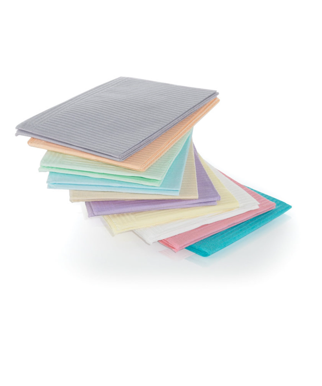 Medicom - Bib 13X18 2-Ply White 500/Cs