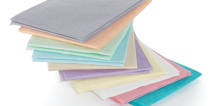Medicom - Bib 13X18 2-Ply Rose 500/Cs