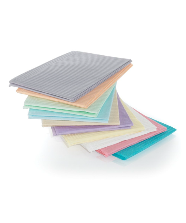 Medicom - Bib 13X18 2-Ply Rose 500/Cs