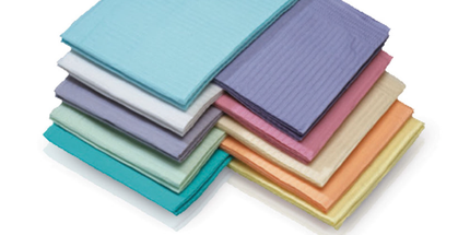 Medicom - Bib 13X18 3-Ply Yellow 500/Cs