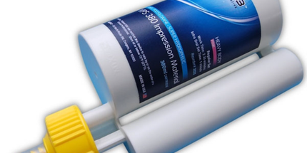Mark3 - Vps 380 Impression Material Monophase 2 380Ml Cartridges. Regular Set No Odor