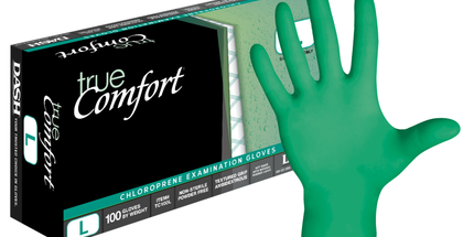 True Comfort Neoprene Exam Gloves Small 100/Bx
