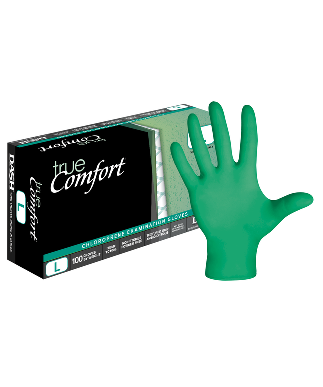 True Comfort Neoprene Exam Gloves Small 100/Bx