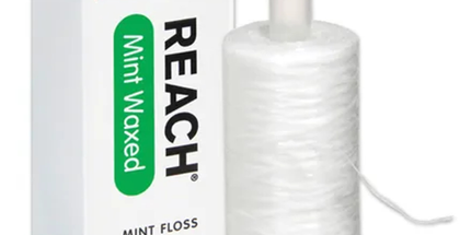 Reach - Waxed Mint Floss, 200 yd spool-Professional Refill (no dispenser) (1/Pc) (former JJ-2733-L)