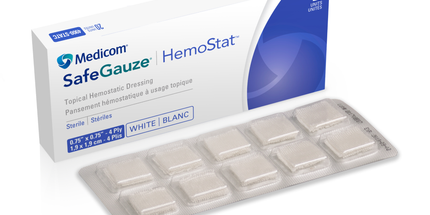 Medicom - SafeGauze HemoStat Topical Hemostatic Dressing 20/Pk