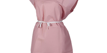 Tidi - Tidi Brand Choice Exam Gowns Tissue Poly Tissue Mauve 50/case