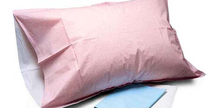 Tidi - Fabricel Pillowcases 21" x 30" Mauve, 100 per Box