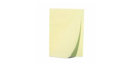 Tidi - Bib 13''x18'' 2+1 Ply 500/Cs Yellow