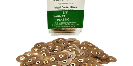EC Moore - Snap On 5/8 Garnet Medium Plastic 200/Pk