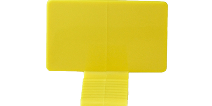 PAc-Dent - EzAim Disposable Adhesive Sensor Holder Bitewing Yellow 100/Pk