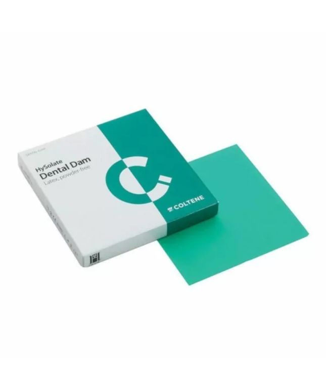 Coltene - HySolate Latex Dental Dam Green x-heavy 127x127, 52 pcs - (Replaces H02144)