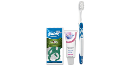 P&G - Oral-B Sensitive Solution Manual Toothbrush Bundle 72/Case