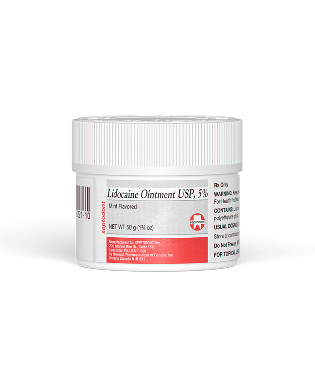 Lidocaine Topical Ointment Mint 50g/Jar