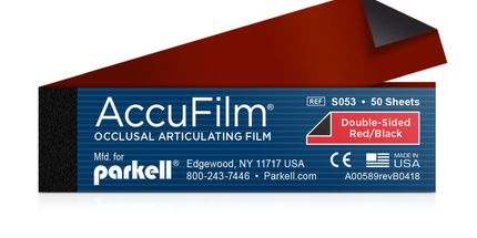AccuFilm Booklets Marking Film Red/Blue 50/Sheets x 5/Pk