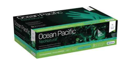 Ocean Pacific NeoNatural Chloroprene Glove Green 100/Box Small