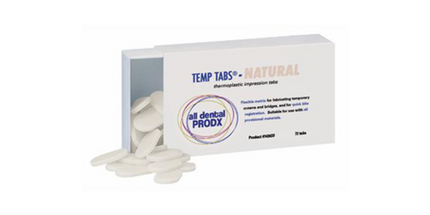 DMG - Temp Tabs 72/Pk Natural