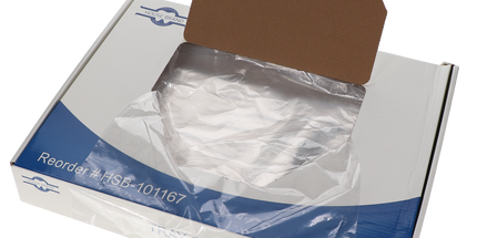 HSB - Tray Cover/Sleeve, Poly - 11.5/8"W x 16"L - 500/Bx