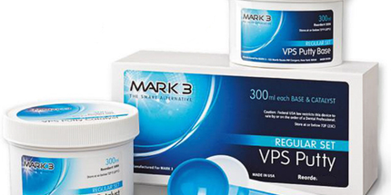 Mark3 - Vps Putty Fast Set 300 Ml Base & Catalyst 1:00 Work Time 3:00 Time. Precise Detail