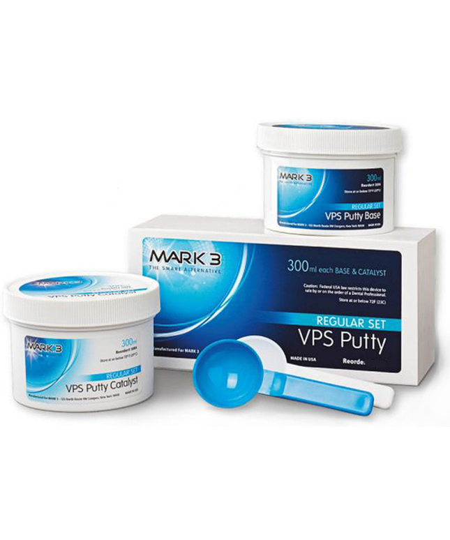 Mark3 - Vps Putty Fast Set 300 Ml Base & Catalyst 1:00 Work Time 3:00 Time. Precise Detail