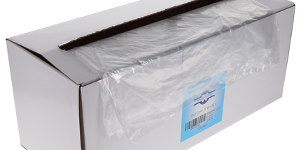 HSB - Chair Cover/Sleeve Full, Poly - 29"W x 80"L - Clear, 125 / Roll - (Equiv PS3850)