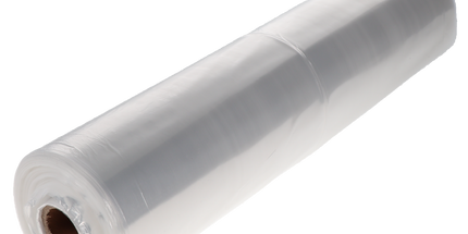 HSB - Chair Cover/Sleeve Half, Poly - 33"W x 37"L - Clear, 125 / Roll - (Equiv SGHC125)