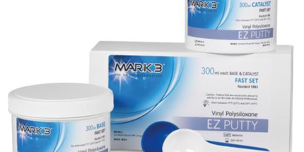 Mark3 - EZ VPS Putty Fast Set 300ml. each Base & Catalyst