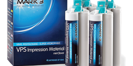 Mark3 - VPS Impression Material Heavy Regular Set 50ml. Cartridges 4/bx.