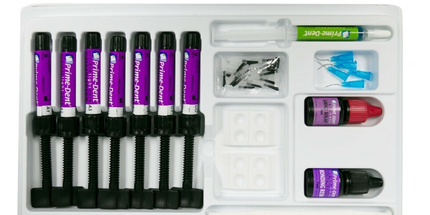 Prime-Dent - Micro-Hybrid Composite 7 Assorted Syringe Kit, VLC