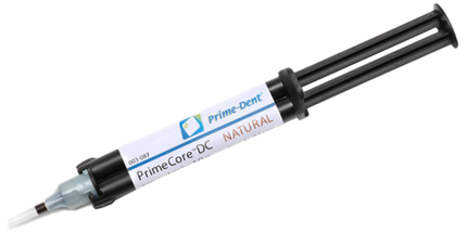 Prime-Dent - Prime Core DC Automix Dual Cure, Core Build-Up Material, Blue, 10g Syringe, 1/Pk.