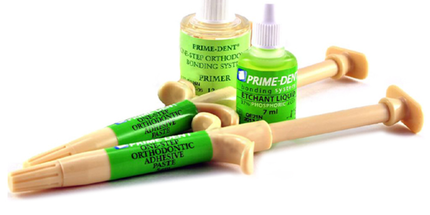 Prime-Dent - One-Step Orthodontic Self-Cure Adhesive, Kit. Includes: 2 x 5 g
