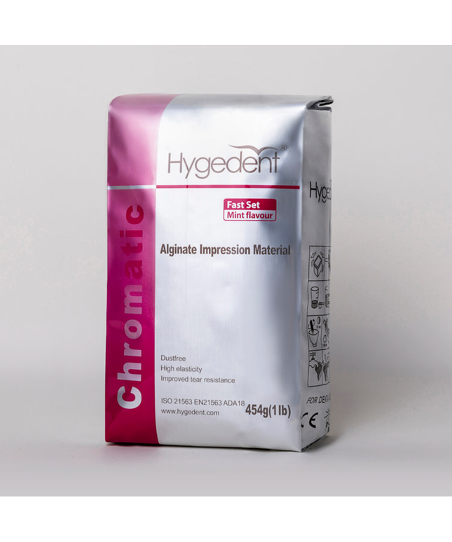 Hygedent - Chromatic 2 Phase Alginate Mint flavor Fast Set Dust Free