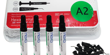 Hygedent - Flowable Composite, Kit 4 Syringes,  A2, HF-3002