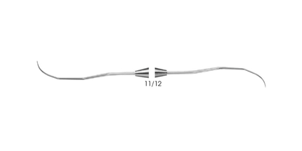Quala - Hand Instruments - Operative & Diagnostic Explorer ODU #11/12 DE #6 Handle