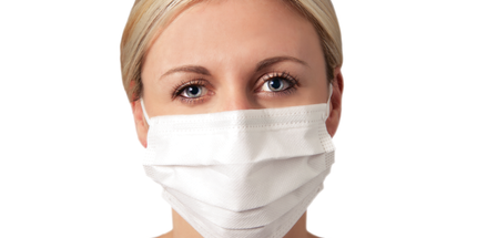 Quala - Extra Soft Earloop Face Mask, White, Level 3, 50/bx,