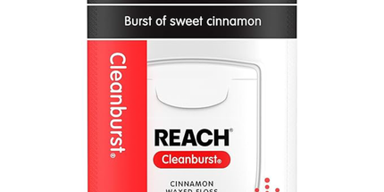 Reach - Dental Floss, Clean Burst Cinnamon, 55 yds (1/Pc)