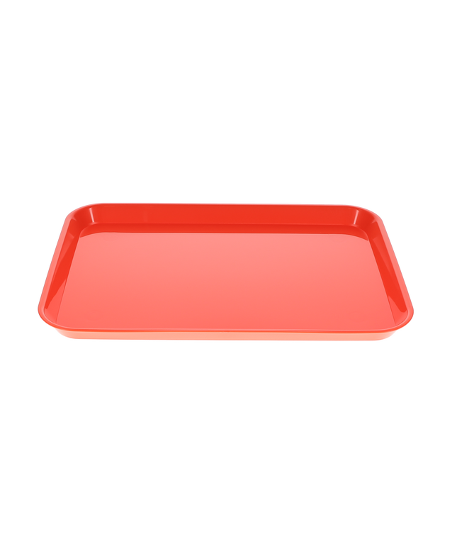 HSB - Set-up Tray Flat Size B (Ritter) - Flame, Plastic, 13-3/8" X 9-5/8" X 7/8" - (Equiv 300BF-5)