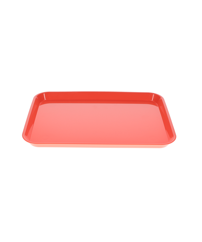 HSB - Set-up Tray Flat Size B (Ritter) - Coral, Plastic, 13-3/8" X 9-5/8" X 7/8" - (Equiv 300BF-6)