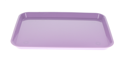 HSB - Set-up Tray Flat Size B (Ritter) - Pastel Lilac, Plastic, 13 3/8" x 9-5/8" X 7/8" - (Equiv 300BFS-10PS)